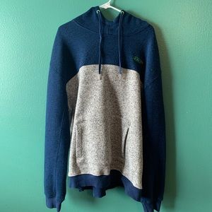 Kast Gear Men’s Hoodie - Navy/Gray - Size XXL